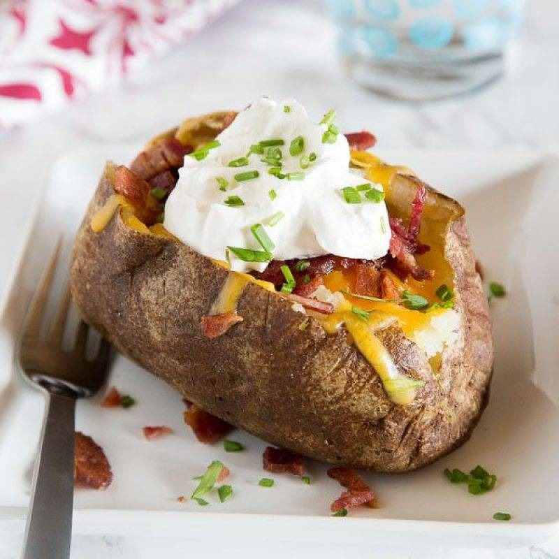 LOADED BAKED POTATO — APPETIZERS