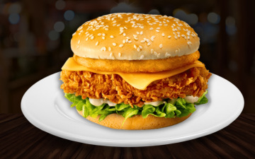 ZINGER BURGER — BURGERS
